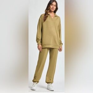 Olive Meadow Lounge Set